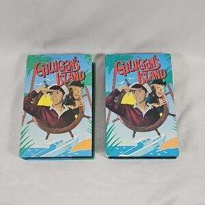 Gilligan's Island 2 VHS Tapes The Collectors Edition